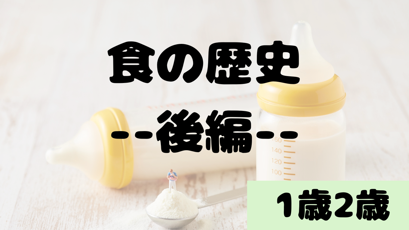 コアラ君の食歴：幼児の食育と変化–後編–